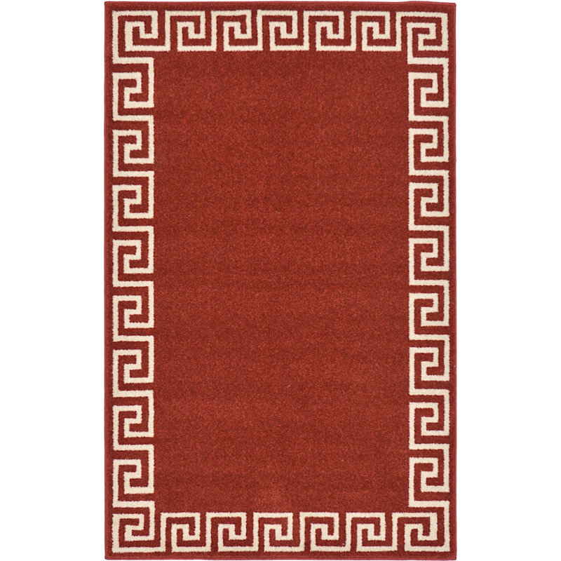 Balabak Geometric Indoor Rug, Rectangle 3'3" x 5'3"