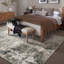 Kylie black/brown abstract area rug-398130042