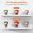 Floating Shelves For Wall, 12 Pack Acrylic Shelves For Storage And Display, Sturdy Wall Mounted Shelves For Books, Vinyl Records, Photos, And Decor In Living Room, Bedroom, Bathroom, Kitchen-1586128622