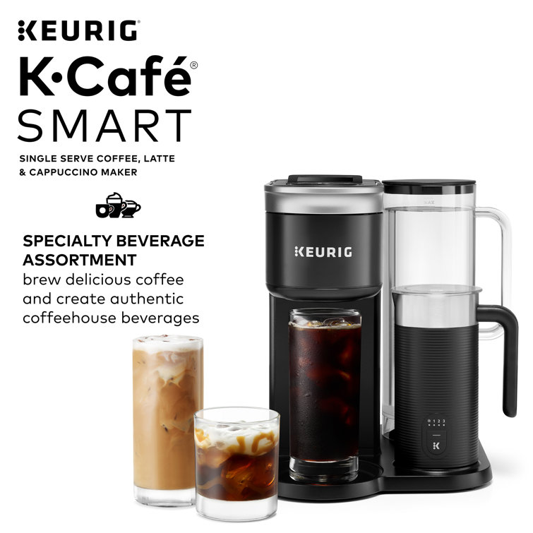 Keurig Cafe Black Programmable Single-Serve Coffee Maker at