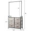 Commode l 33,5 po