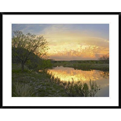 Storm Clouds Over South Llano River, South Llano River State Park, Texas' Framed Photographic Print -  Global Gallery, DPF-396842-2432-266
