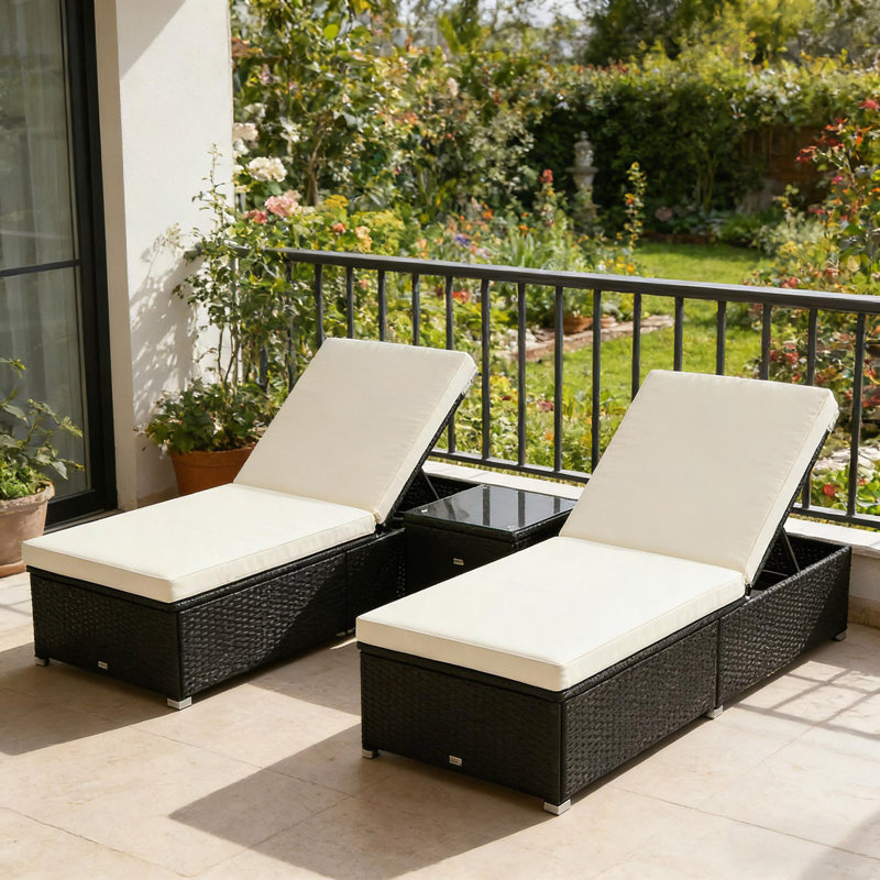 3-Piece Pool Furniture Set