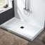 Socle de panneau de douche Ã  seuil unique de 152 cm x 86 cm (60 po x 34 po), avec ensemble de vidange et couvercle de vidange inclus, antidÃ©rapant-65273740-65134901