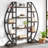 Penzane 69.68" H x 55.11" W Steel Etagere Bookcase-1842071180