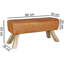 Osier Genuine Leather Upholstered Bench