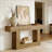 2-Tier Side Table,Entryway Table,Console Table-1434695819