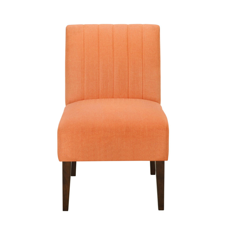 Kaie 29.81'' Wide Side Chair COMFORTABLE ACCENT CHAIR UPHOLSTERED CHAIR PLUSH CHAIR, Blue Microfiber