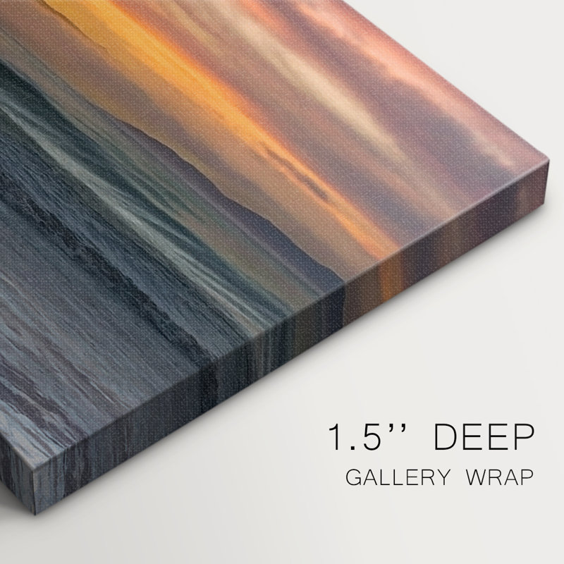 Sundown- Gallery Wrapped Canvas -Ready to Hang, 12" H x 30" W