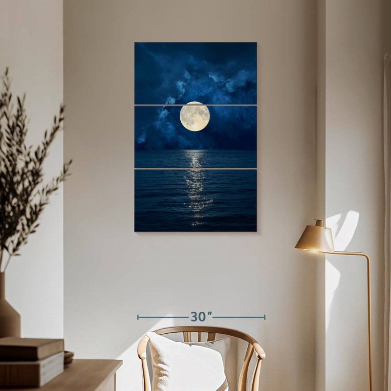 Oberle Full Moon Glimmer, 57" H x 36" W