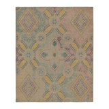 One-of-a-Kind 4' X 4'11" Hand Knotted Area Rug