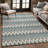 Machine Washable Indoor/Outdoor Chantille ACN2558 Geometric Rug-1911270868-1911270876