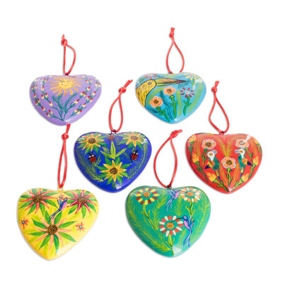 3.1'' Handmade Fabric Holiday Shaped Ornament