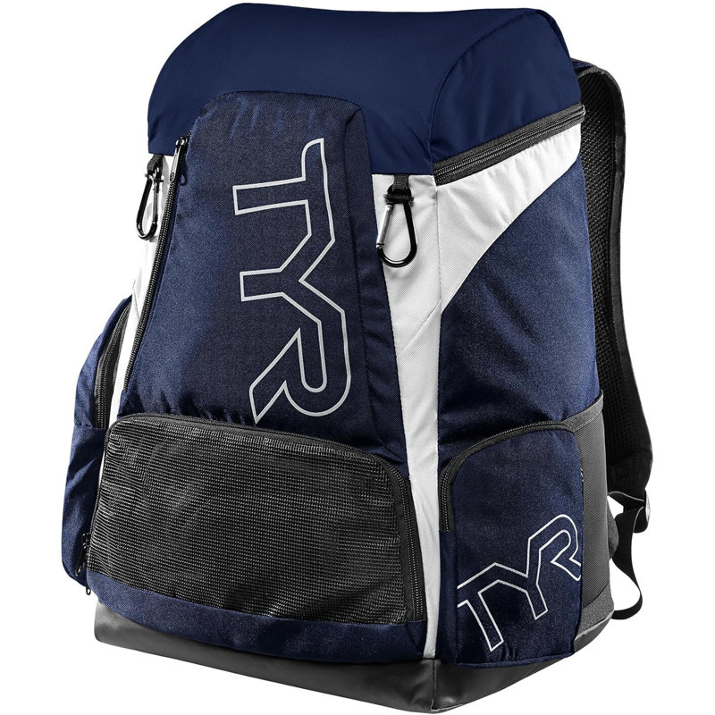  Alliance 45L Lightweight, Durable, Water-Resistant Backpack, White/Navy, White/Navy