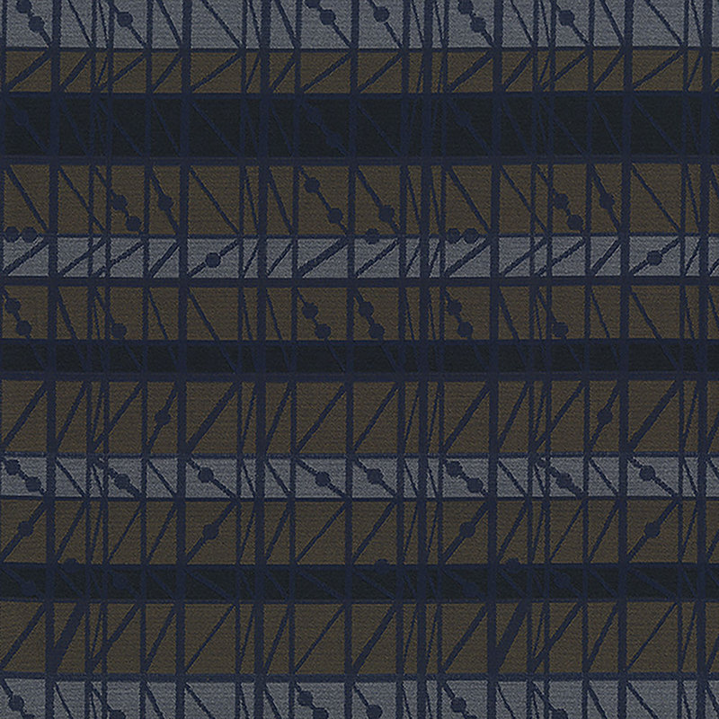 Tissu Intersect, Bleu maussade