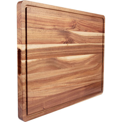 Acacia Cutting Board for Kitchen, Extra Large Charcuterie Boards, Heavy Duty Chopping Board