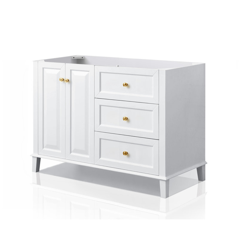 Base de meuble simple de 47" seulement Hannah