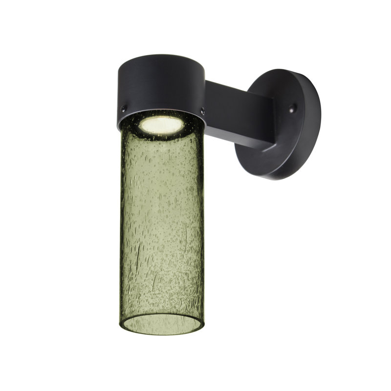 Cattalina Wall Light, Moss, 11.5" H x 5" W x 8.5" D, Black