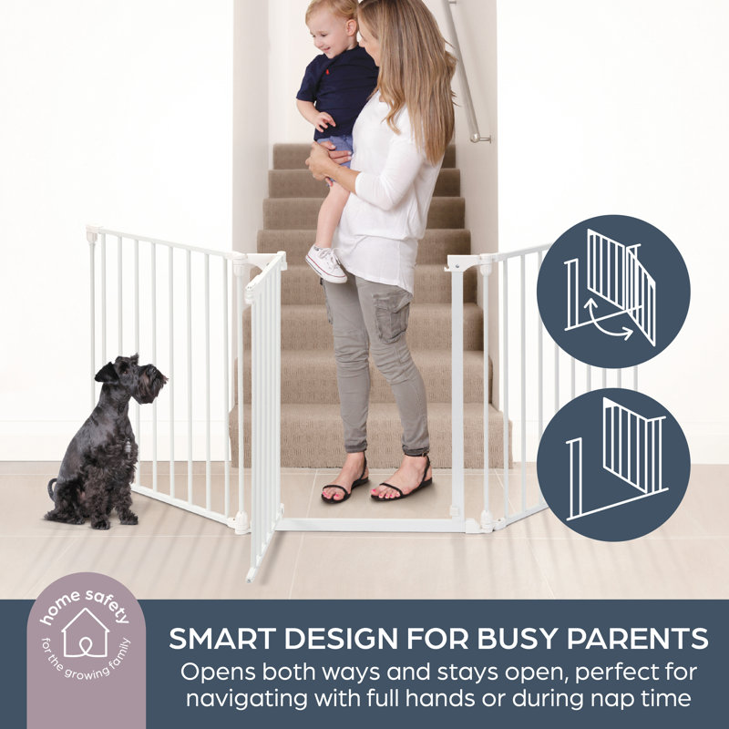 Barrière pour bébé Dreambaby Discovery, Blanc