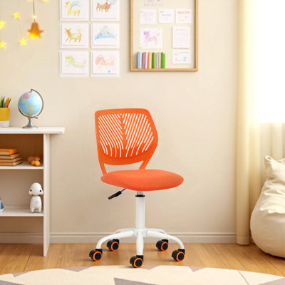 Elkland 360° Swivel Mesh Fabric Writing Office Task Chair with Height Adjustable for Teenager