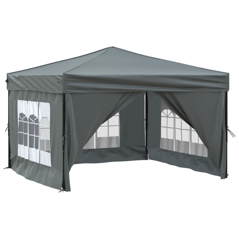 Aliodija 3m x 3m Steel Patio Gazebo, Grey