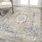 Rosalia Cottage Medallion Navy/Beige Rug-573250249