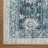 Machine Washable Oriental Floral Blue Hallway Runner Rug-117396011