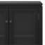 Armoire de rangement basse en bois Cosmopolitan