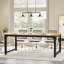 Solid Wood Rectangle Conference Table with 1 Chairs-1081274542-1081274543-1081274537