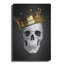 «Royal Skull» par Nicklas Gustafsson, art mural en métal-100846862