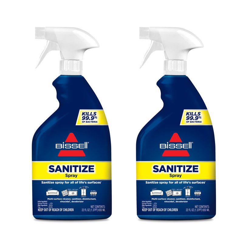 Bissell 22 oz Unscented Antibacterial Carpet and Hard Floor Spray