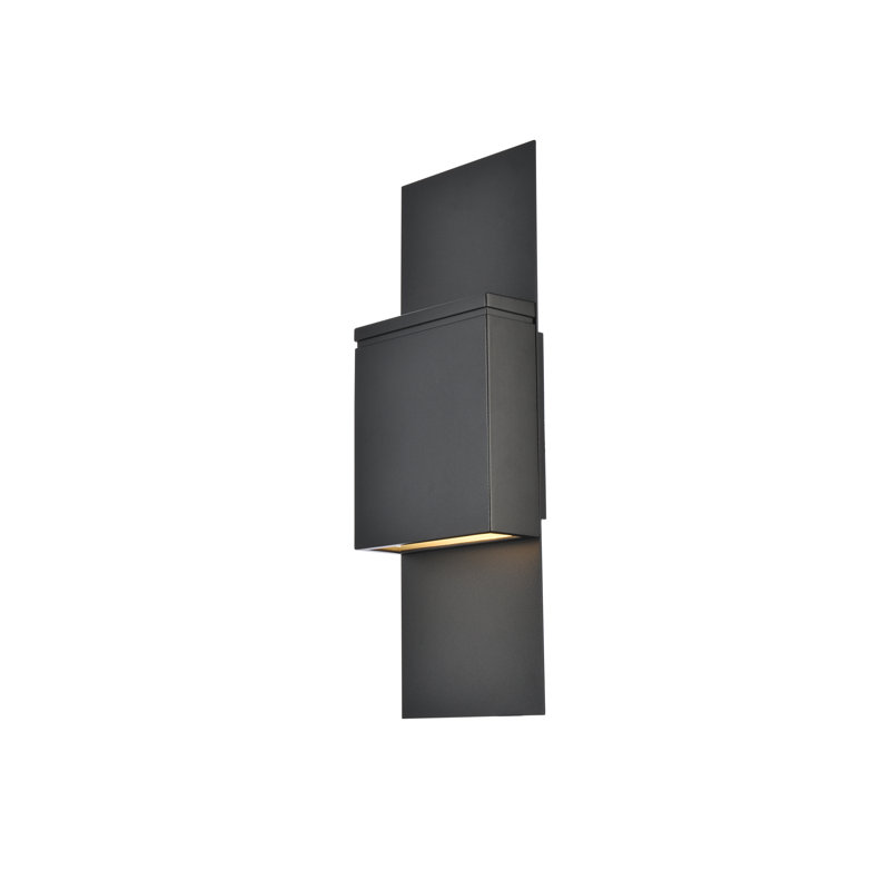 Addilynn Aluminum LED Wall Light, Black