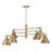 Moderne 6-Light Chandelier