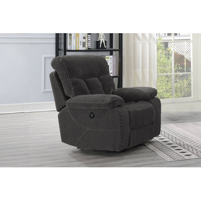 Carlett 40.55" Wide Power Glider Standard Recliner
