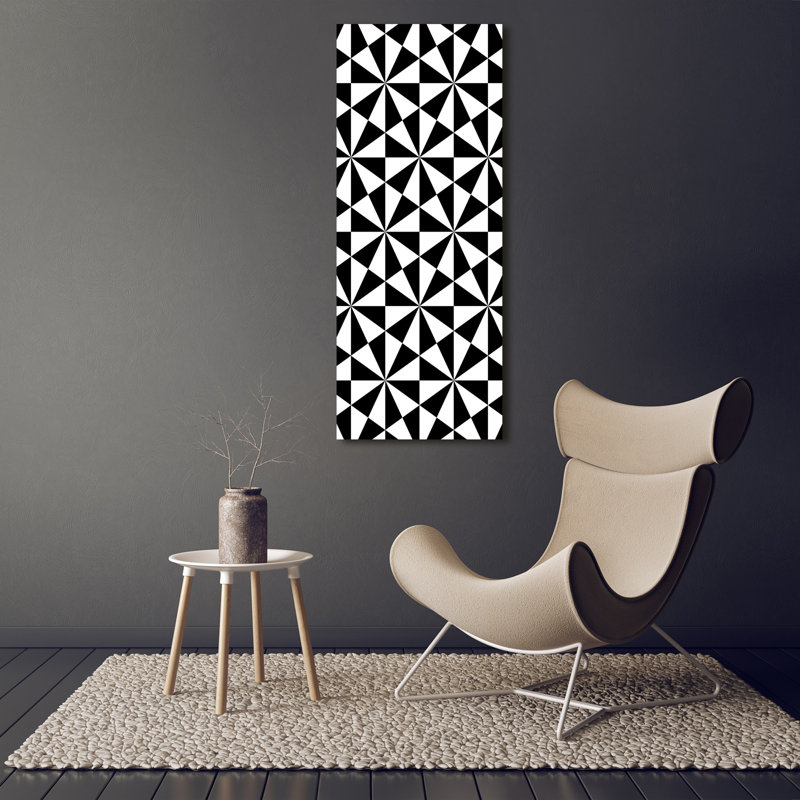 Geometric Background - Wrapped Canvas Print