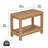 Nymir 23.4'' W Polystyrene Shower Bench-613778400