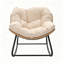 Fauteuil à bascule surdimensionné pour l'intérieur et l'extérieur avec coussin-133994969