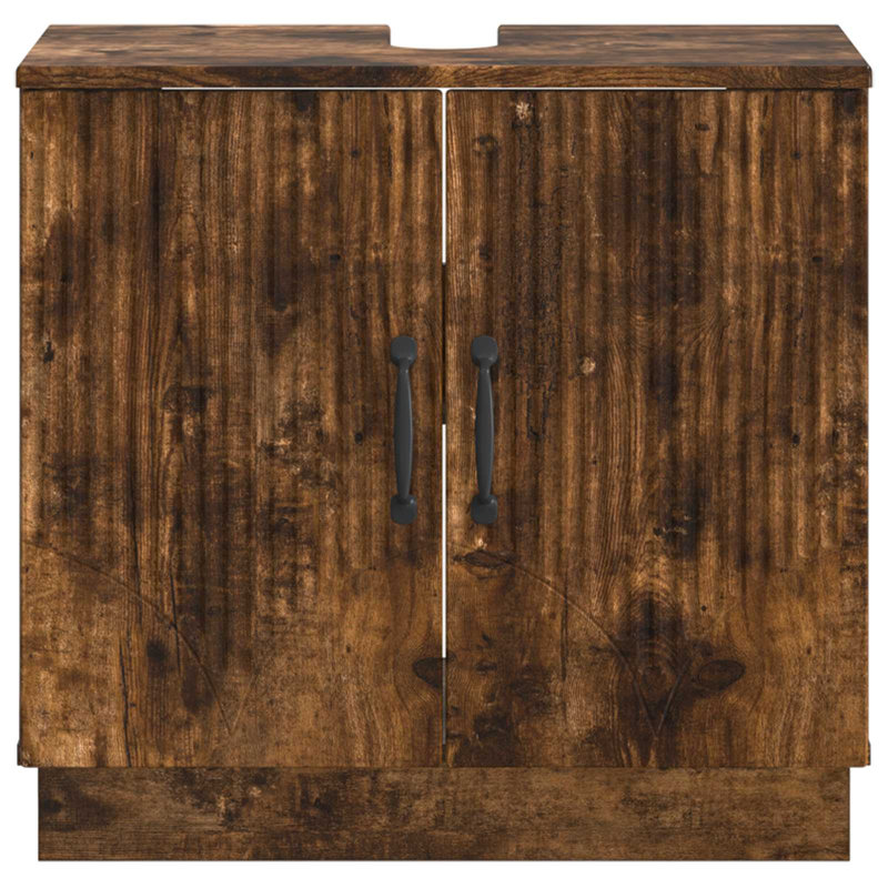 Under Sink Cabinet, Smoked Oak