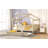 Zhayne Wooden House Bed with Trundle-1451600448-1451600451