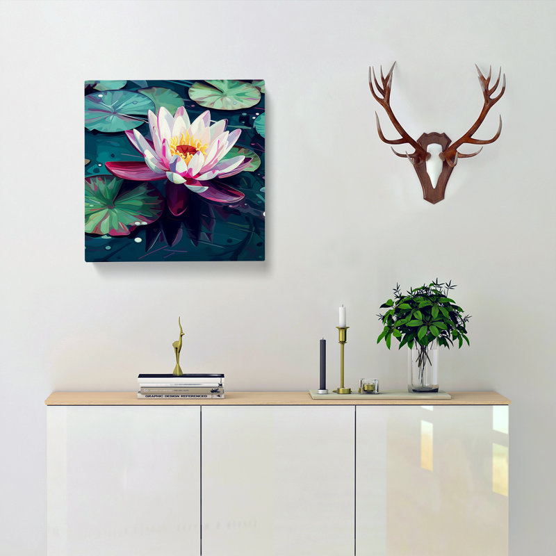 Modern Wall Art - Wrapped Canvas - Framed Print