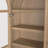 Enos Curio Cabinet New Elm, Light MCE002