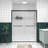 5660"X74" Aluminum Frame Double Sliding Shower Door,Bypass Bathroom Sliding Door With Premium 1/4" (6Mm) Clear Tempered Glass, Black Hardware Sliding Glass Shower Enclosure,Matte Black Finished-124947436