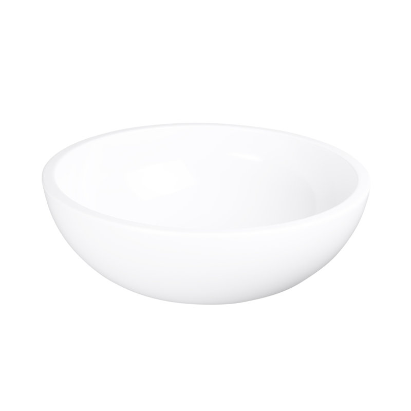 Elite Global Solutions Belize Melamine Serving Bowl, White