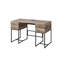 Bureau Ripple en chêne rustique et noir