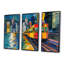 Train à Hongkong Pop Art I - ensemble de salon Wall Art-946431564-946431674