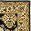 Balthrop Hand-Tufted Wool Black/Ivory Area Rug-19265009