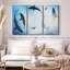 «School Of Sharks» sur toile-1068188589