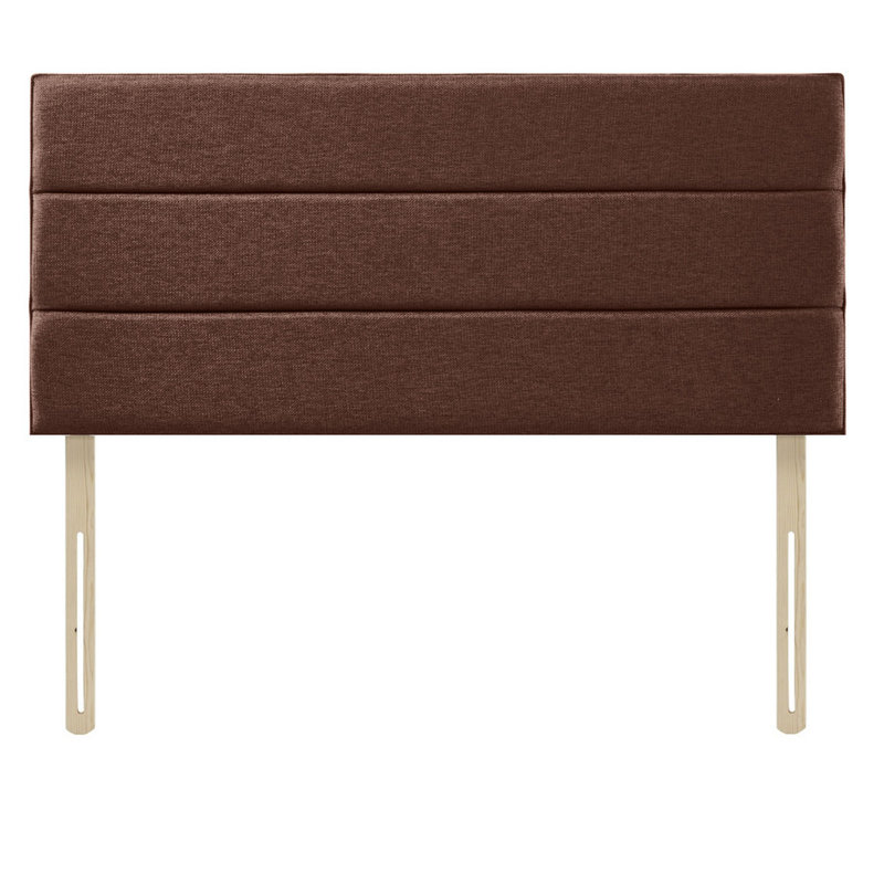 Upholstered Headboard, Brown, Double (4'6)