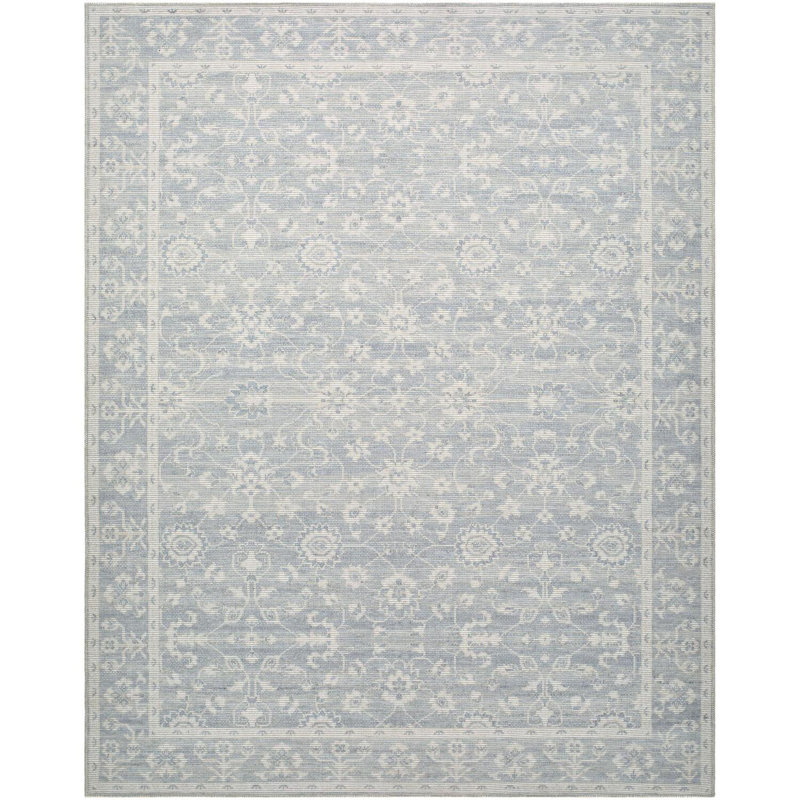 Tapis tissé à la machine Nabela Noor Home x Livabliss Asha, Rectangle 6 pi 7 po x 9 pi