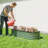 Galvanized Raised Garden Bed Kit, Metal Planter Box with Safety Edging, 94.5" x 23.5" x 16.5", Cream-172238308-143258495